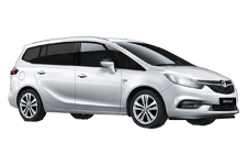 Car Hire Ruislip - Vauxhall Zafira 5 + 2 - Minibus hire Ruislip